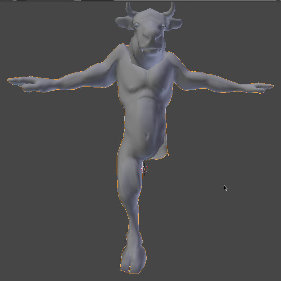 Minotaur T pose - Download Free 3D model by matisosanimation  (@matisosanimation) [040b9d3]